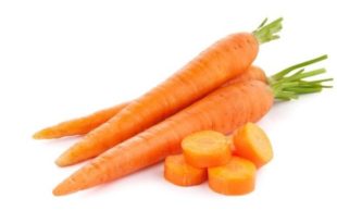 Orange poop or orange stool caused by foods.